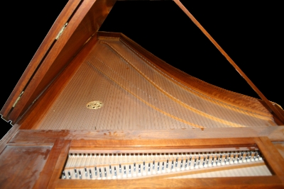 French Double Manual Harpsichord by William Down