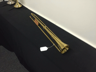 Slide Trumpet by John Webb of London