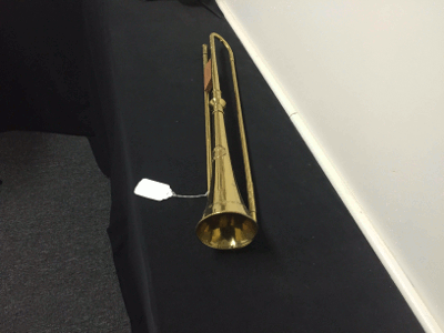 Slide Trumpet by John Webb of London