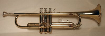modern b-flat trumpet by bundy
