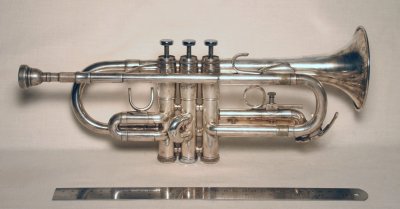 modern trumpet in c by Getzen