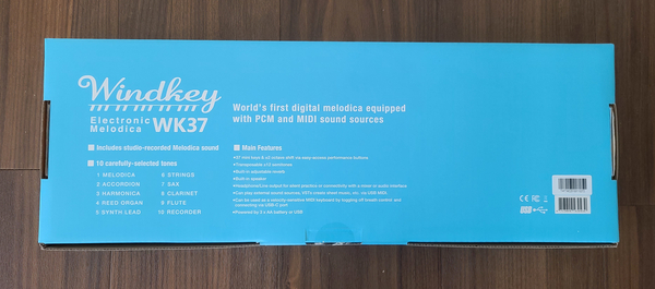 TaHorng midiplus Windkey electronic melodica wk37